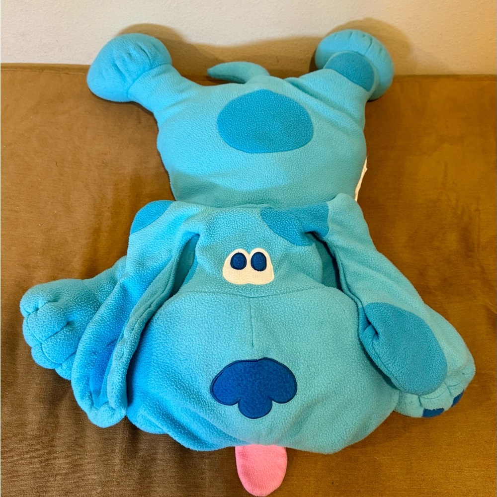 Vintage HTF Blues Clues Pillow Plush